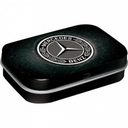 Cutie metalica cu bomboane - Benz Logo Negru